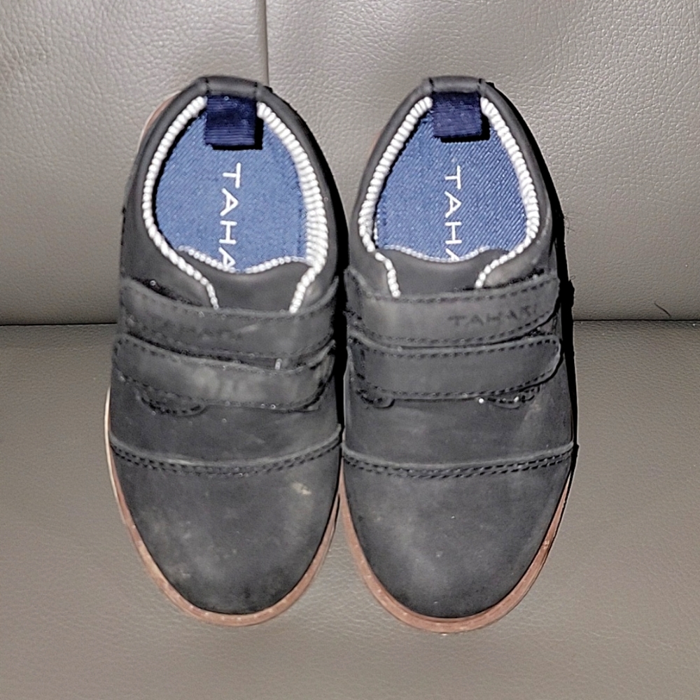 TAHARI BOYS DRESS SHOE, BLACK, SIZE 6